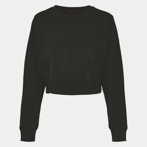 Women’s terry cropped crew Thumbnail