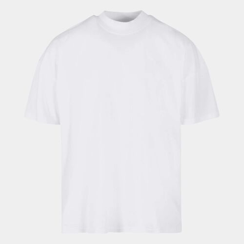 Oversized mock neck tee Thumbnail
