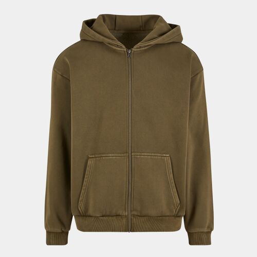 Vintage heavy zip hoodie Thumbnail