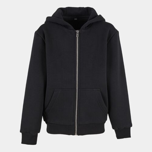 Kids fluffy zip hoodie Thumbnail