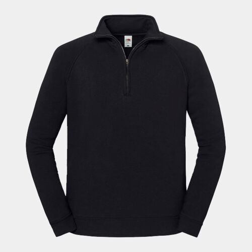 Iconic premium zip-neck sweat Thumbnail