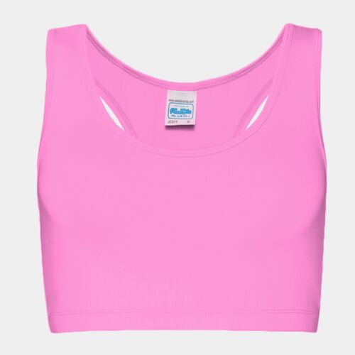 Women's cool sports crop top Thumbnail