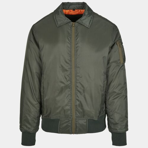 Collar bomber jacket Thumbnail