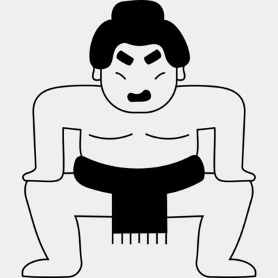 Sumo Wrestler Art Thumbnail