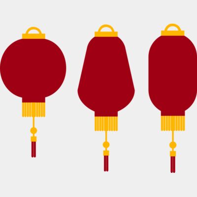 Chinese New Year Lanterns Thumbnail
