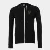 Unisex polycotton fleece full-zip hoodie Thumbnail