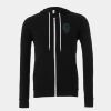 Unisex polycotton fleece full-zip hoodie Thumbnail