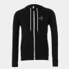 Unisex polycotton fleece full-zip hoodie Thumbnail
