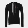 Unisex polycotton fleece full-zip hoodie Thumbnail