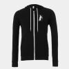Unisex polycotton fleece full-zip hoodie Thumbnail