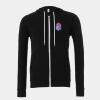 Unisex polycotton fleece full-zip hoodie Thumbnail