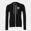 Unisex polycotton fleece full-zip hoodie Thumbnail