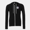 Unisex polycotton fleece full-zip hoodie Thumbnail