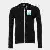 Unisex polycotton fleece full-zip hoodie Thumbnail