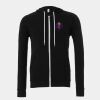 Unisex polycotton fleece full-zip hoodie Thumbnail