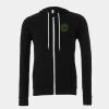 Unisex polycotton fleece full-zip hoodie Thumbnail