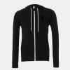 Unisex polycotton fleece full-zip hoodie Thumbnail