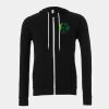 Unisex polycotton fleece full-zip hoodie Thumbnail