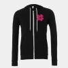 Unisex polycotton fleece full-zip hoodie Thumbnail