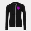 Unisex polycotton fleece full-zip hoodie Thumbnail