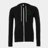 Unisex polycotton fleece full-zip hoodie Thumbnail