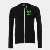 Unisex polycotton fleece full-zip hoodie Thumbnail