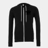 Unisex polycotton fleece full-zip hoodie Thumbnail