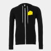 Unisex polycotton fleece full-zip hoodie Thumbnail