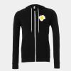 Unisex polycotton fleece full-zip hoodie Thumbnail