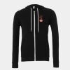 Unisex polycotton fleece full-zip hoodie Thumbnail