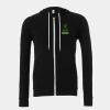 Unisex polycotton fleece full-zip hoodie Thumbnail