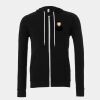 Unisex polycotton fleece full-zip hoodie Thumbnail