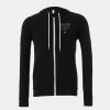 Unisex polycotton fleece full-zip hoodie Thumbnail