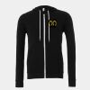 Unisex polycotton fleece full-zip hoodie Thumbnail