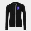 Unisex polycotton fleece full-zip hoodie Thumbnail