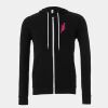 Unisex polycotton fleece full-zip hoodie Thumbnail