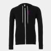 Unisex polycotton fleece full-zip hoodie Thumbnail
