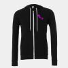Unisex polycotton fleece full-zip hoodie Thumbnail
