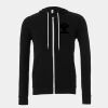 Unisex polycotton fleece full-zip hoodie Thumbnail