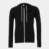 Unisex polycotton fleece full-zip hoodie Thumbnail