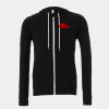 Unisex polycotton fleece full-zip hoodie Thumbnail