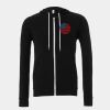 Unisex polycotton fleece full-zip hoodie Thumbnail