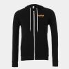Unisex polycotton fleece full-zip hoodie Thumbnail