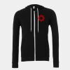 Unisex polycotton fleece full-zip hoodie Thumbnail