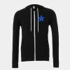 Unisex polycotton fleece full-zip hoodie Thumbnail