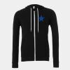 Unisex polycotton fleece full-zip hoodie Thumbnail