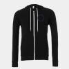 Unisex polycotton fleece full-zip hoodie Thumbnail
