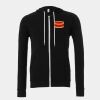 Unisex polycotton fleece full-zip hoodie Thumbnail
