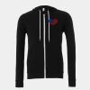 Unisex polycotton fleece full-zip hoodie Thumbnail