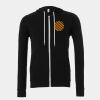 Unisex polycotton fleece full-zip hoodie Thumbnail